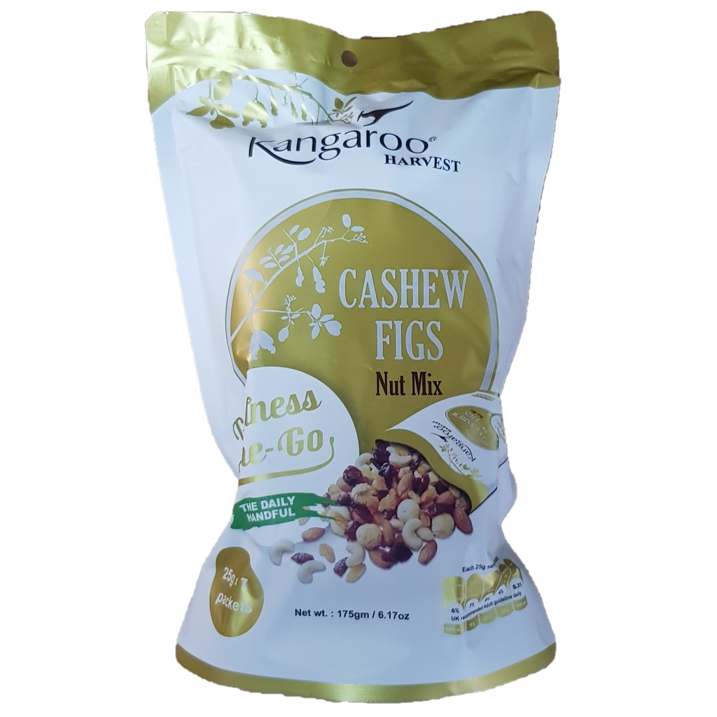 Kangaroo Harvest Cashew Figs Nut Mix 175g Shopee Singapore