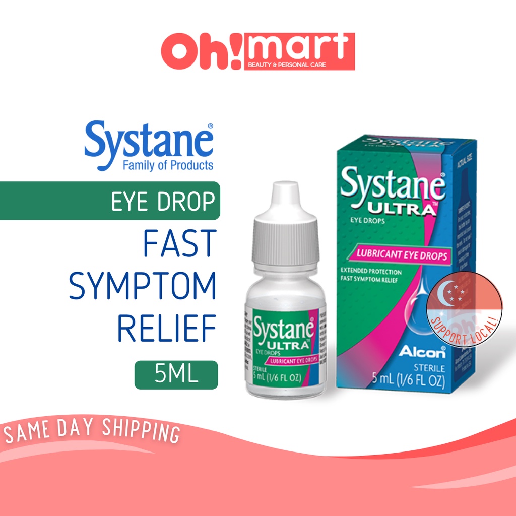 Alcon Systane Ultra Eye Drop 5ml 10ml Shopee Singapore