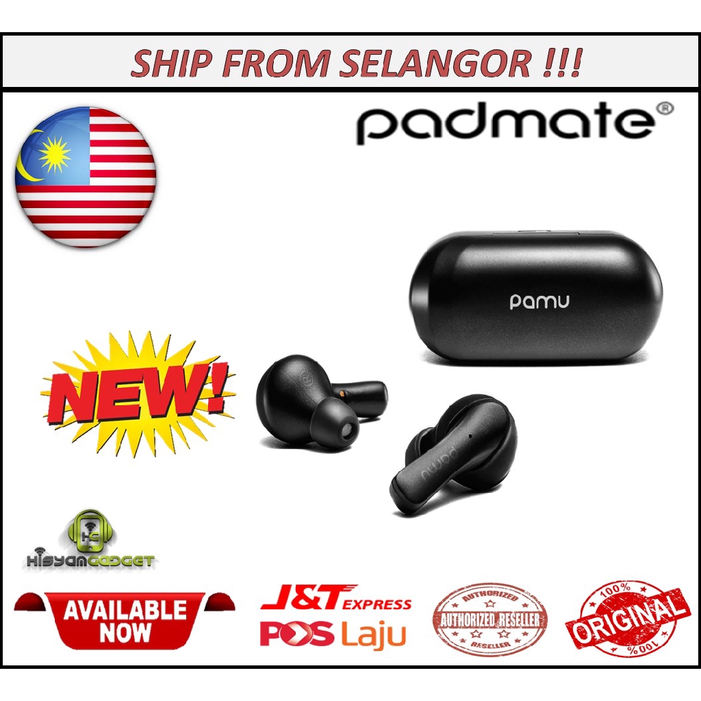 pamu slide mini bluetooth 5.0 true wireless earphone