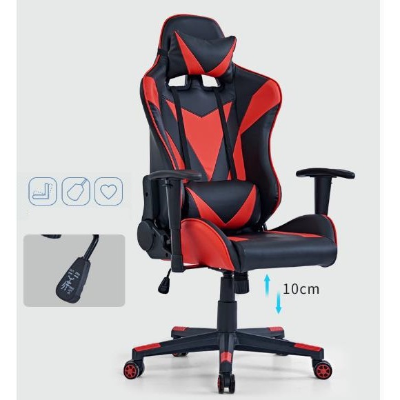 Hollin Office High Back Pu Leather Pc Racing Gaming Chair