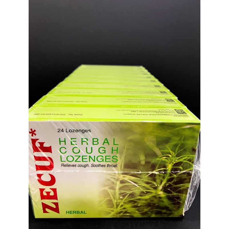 Zecuf Herbal Cough Lozenges 24s Shopee Singapore