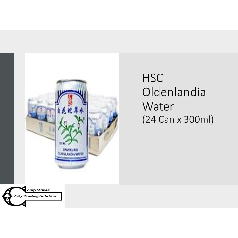 Hsc Oldenlandia Water Sparkling 325ml X 24 Cans 白花蛇草水 Shopee Singapore