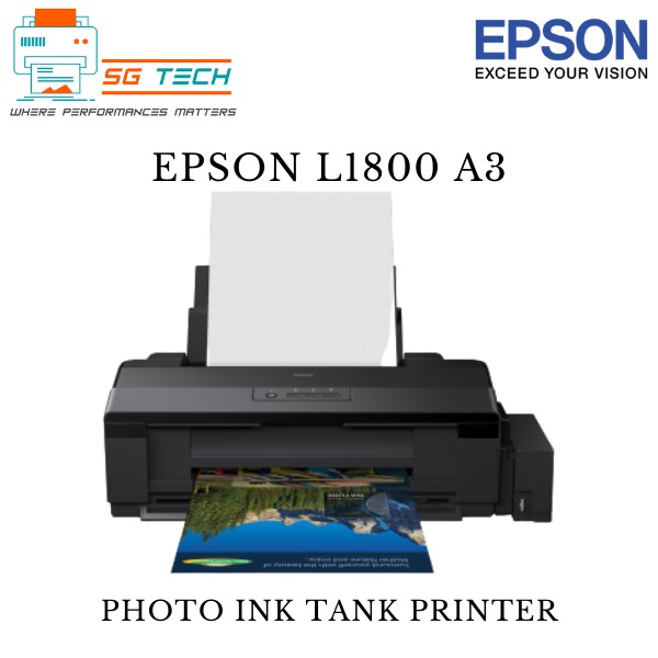 10 Ntuc E Voucher Redeem Epson L1800 A3 Photo Ink Tank Printer 1800 Shopee Singapore