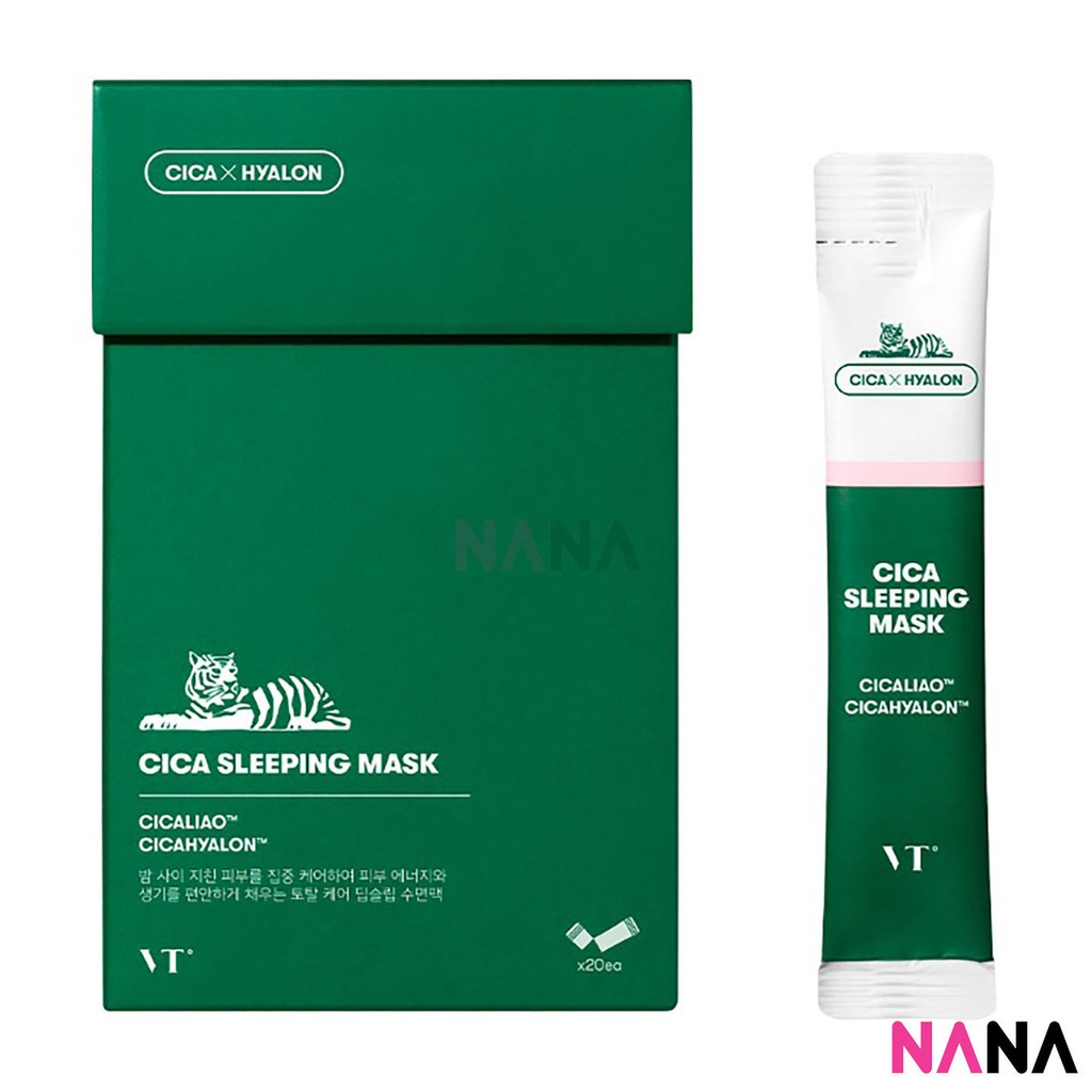 VT Cica VT Cica Sleeping Mask 4ml x 20pcs Shopee Singapore