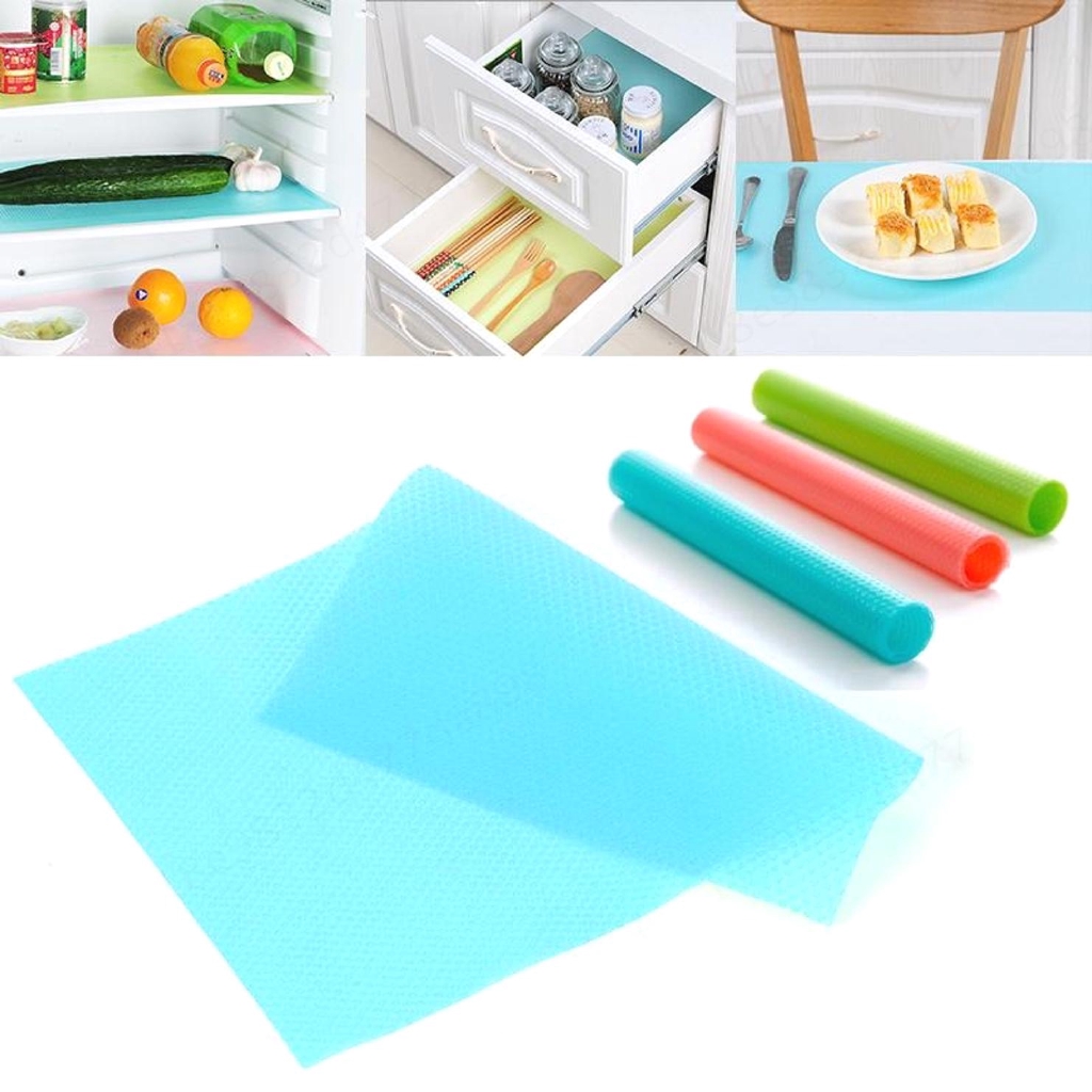 New Refrigerator Fridge Mat Pad Drawer Liners Kitchen Shopee