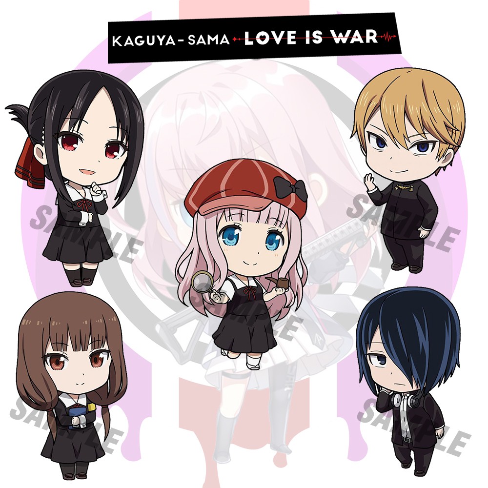 Key Chain Kaguya Sama Love Is War Keychain Anime Kaguya Sama Ganci Kaguya Miyuki Chika Shopee Singapore