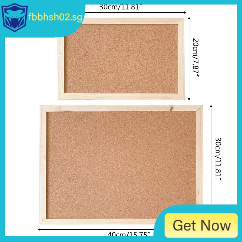 Cork board wall message board bulletin board photo frame wall notice
