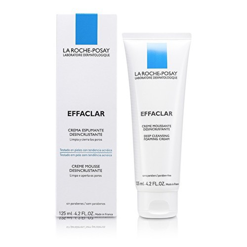 la roche posay effaclar deep cleansing foaming cream