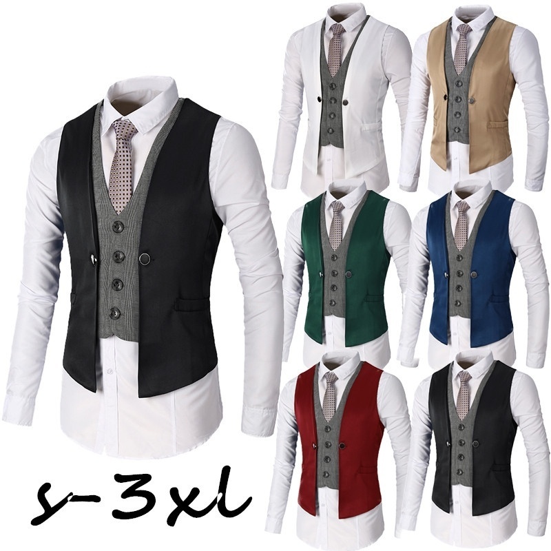 layered waistcoat