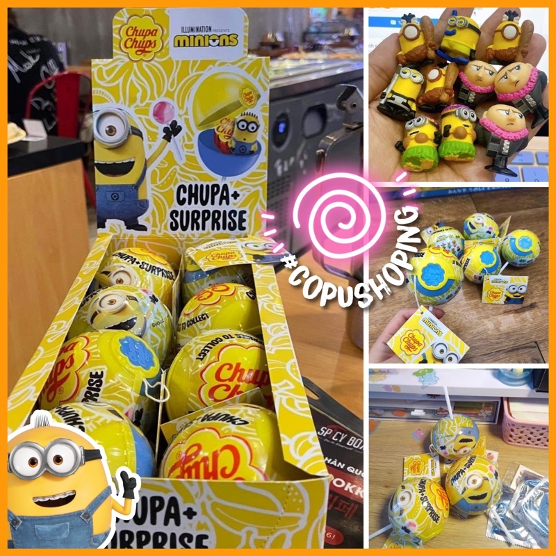 Chupa Chups Lollipop Minions Otto Model Rise Of Gru Stick 12g | Shopee ...