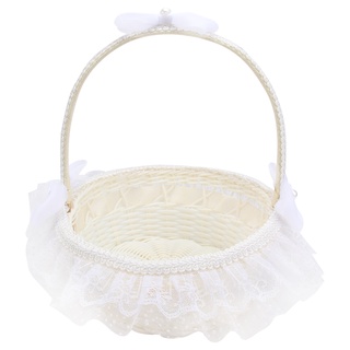 1pc Basket Lace Romantic Delicate Exquisite Wedding Supplies for Wedding 