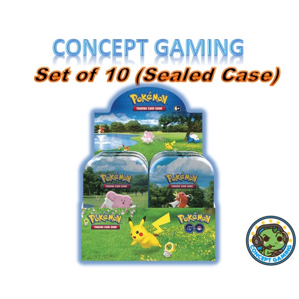 Pokemon TCG Pokemon Go Mini Tin Shopee Singapore
