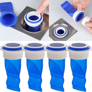 FEELING ⚡Silicone Floor Drain Deodorant Core,Drain Backflow Preventer,Sewer Cover,Sewer Strainer Filter,Anti-Odor Water Pipe Seal Tubes Odor,Sink Floor Drain Cap for Pipes Tubes in Toilet Bathroom Kitchen