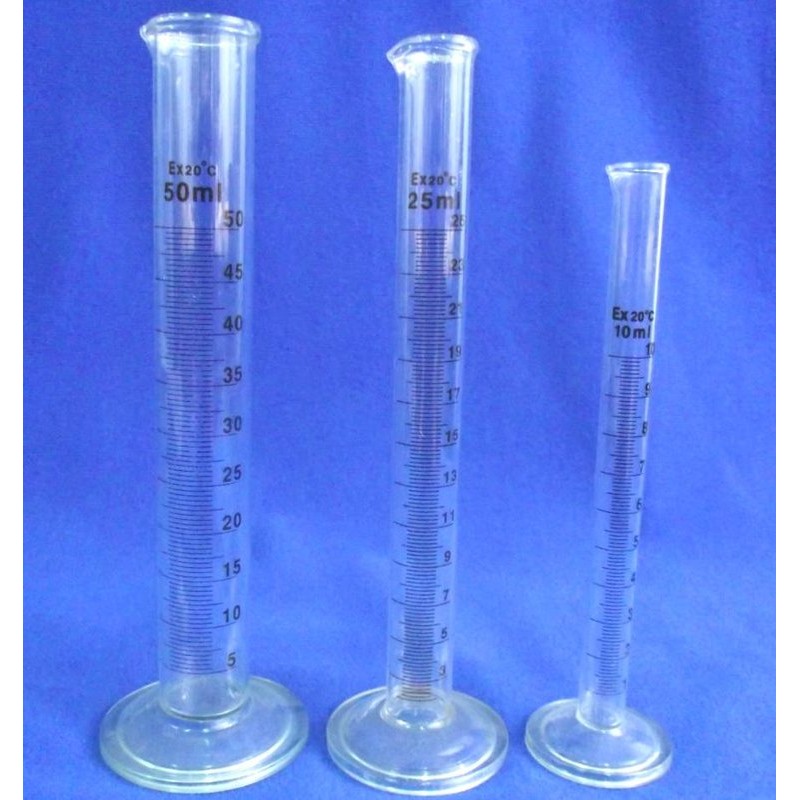 Lab Glass Measuring Tubes, Mouth Measuring Cylinder Shopee Singapore