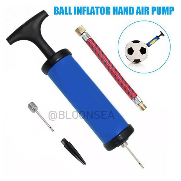 Ball Pump With Needle Free Extension Football Basketball Balloon Tire Bicycle Mini Hand Air Pump Intex Pam Bola Tangan Shopee Singapore