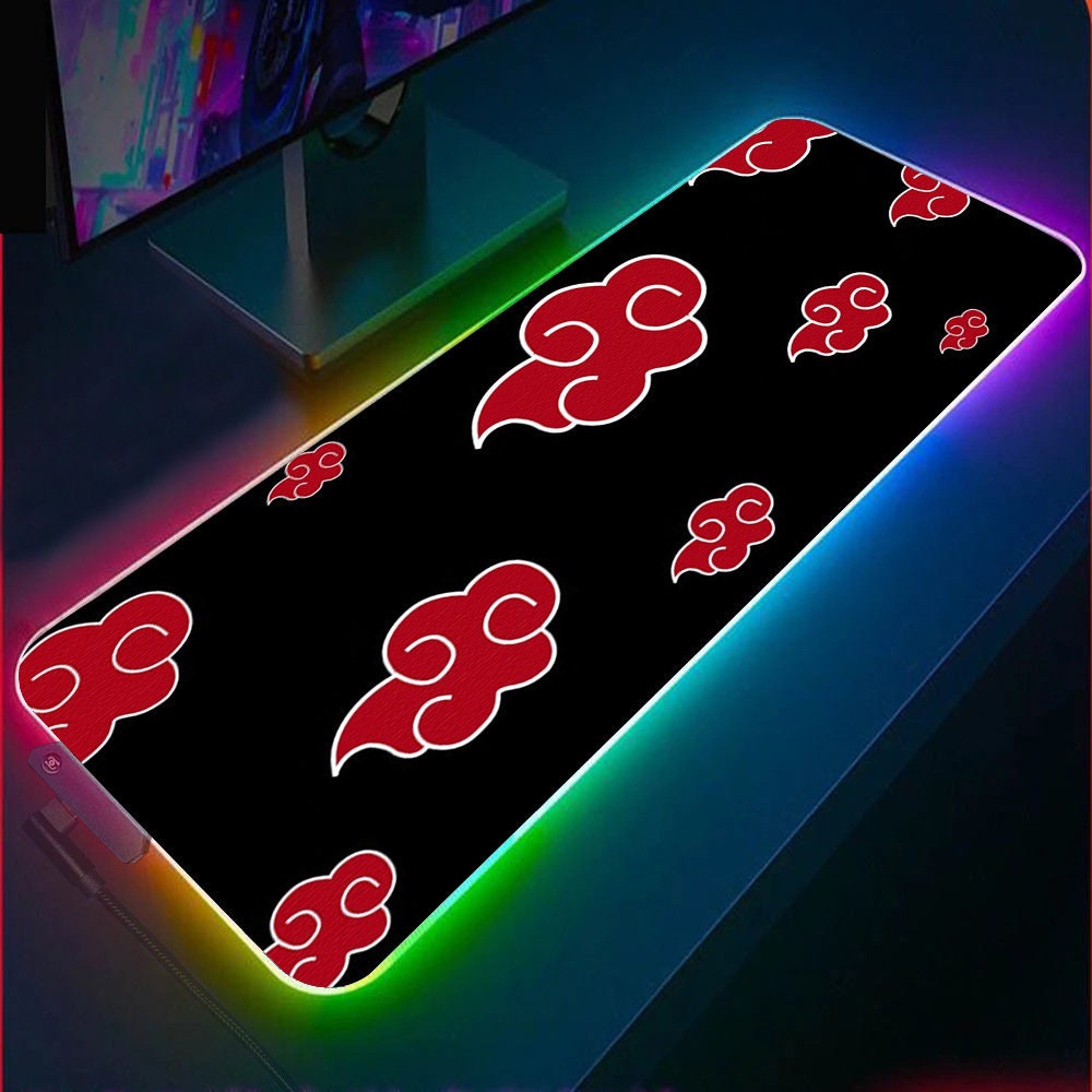 Anime RGB Gaming Mouse Pad(3 patterns),Anime RGB Gaming Desk Pad