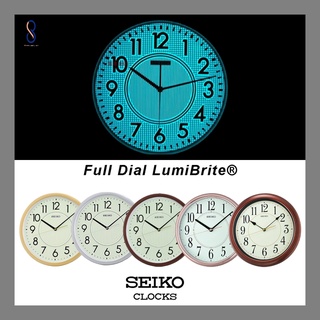 Seiko Wall Clocks - Light Up by LumiBrite Technology | Shopee Singapore