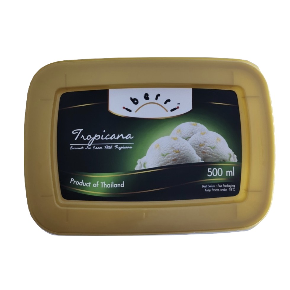 Iberri Tropicana Icecream Tub 500ml Shopee Singapore