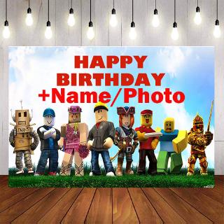 Roblox Backdrops For Photo Studio Boys Game Theme Birthday Party Photography Backgrounds Custom Shopee Singapore - roblox backgrounds for boys