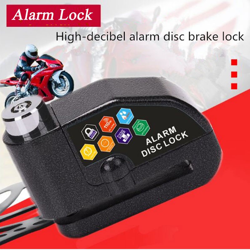 disc brake lock alarm