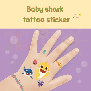 Pinkfong Tattoo Baby Shark Tattoo Character Tattoo Kids Picture Toys #0