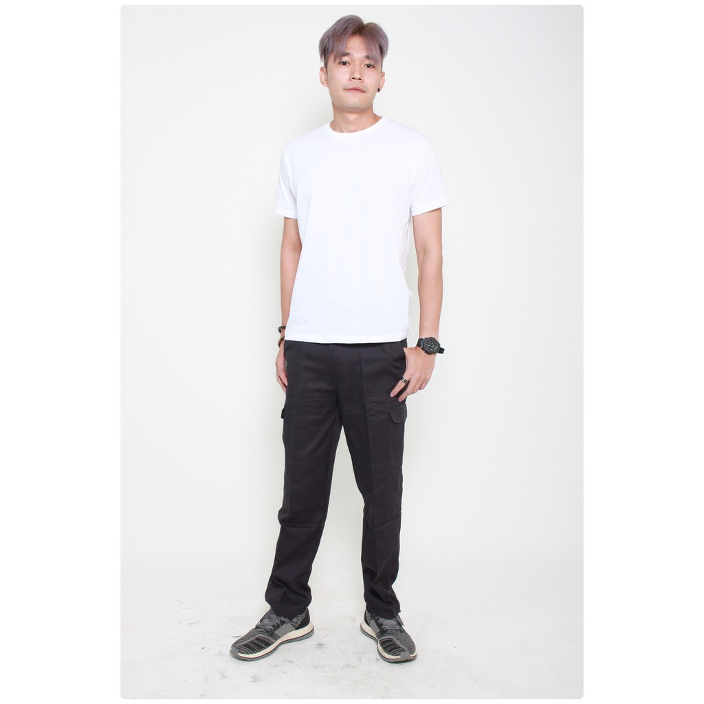 CARGO LONG PANTS (4 Colours) Shopee Singapore