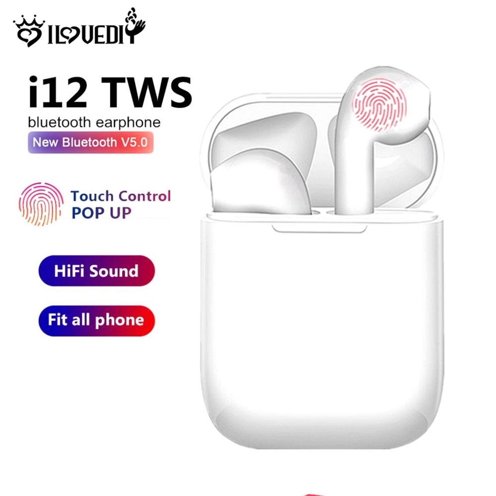 i12 tws noise cancelling