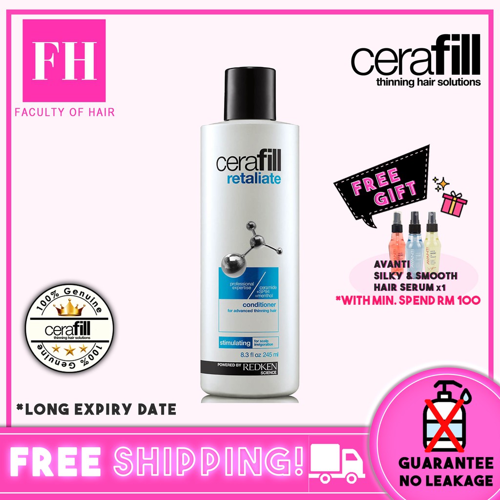 Redken Cerafill Retaliate Conditioner 245ml Shopee Singapore