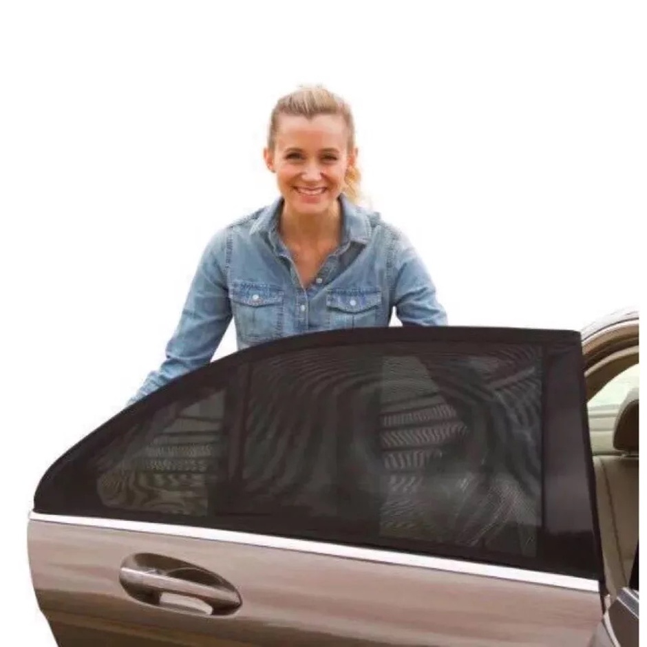 2pcs Car Window Covers Sun Visor Accessories Sun Shade Screen Door Covers Car Accessories