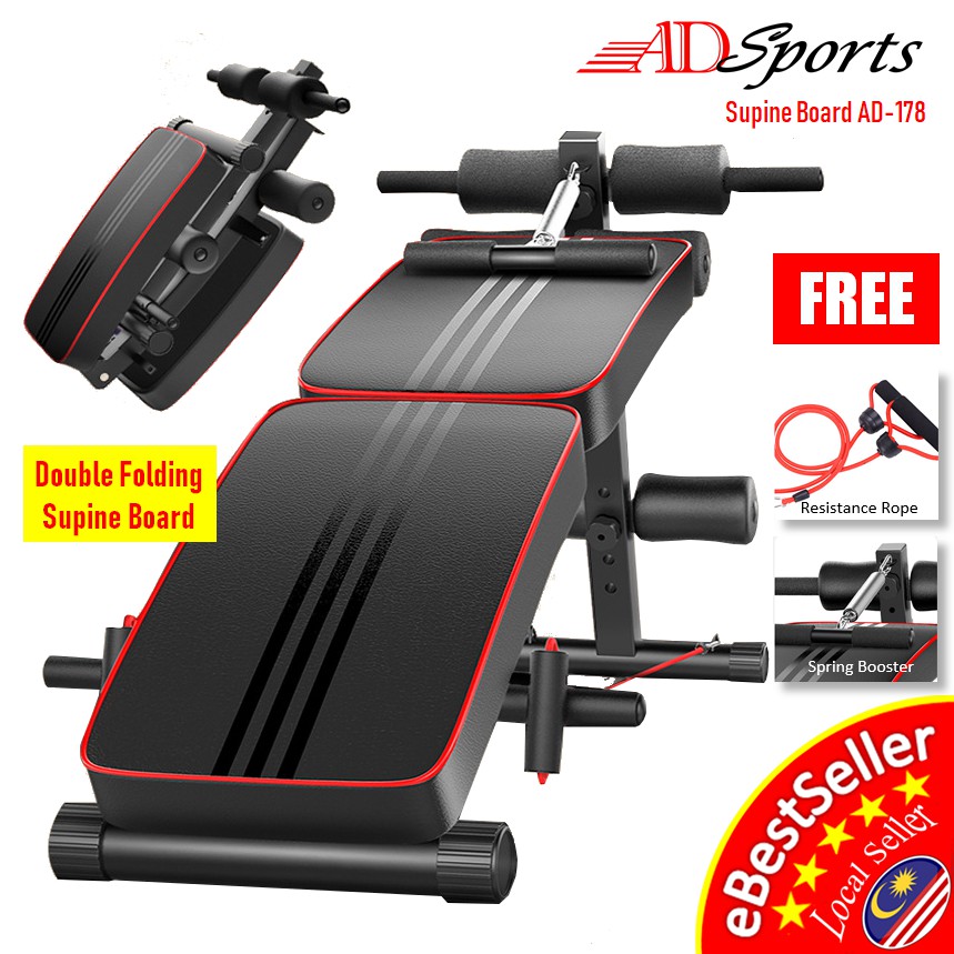 ADSports AD178 Home Fitness Gym Foldable Sit Push Ups