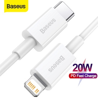 Baseus PD 20W Fast Charge Cable Compatible For iPhone 14 13 12 Pro Max Fast Charging USB Cable