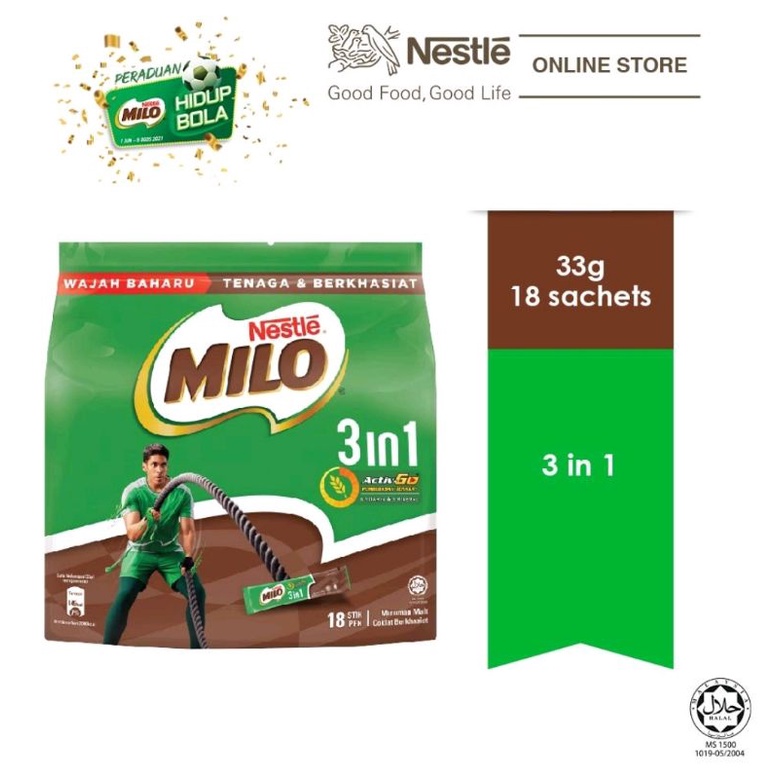 Limited Edition Milo Note Book Nestle Hidup Bola Edisi Lazada