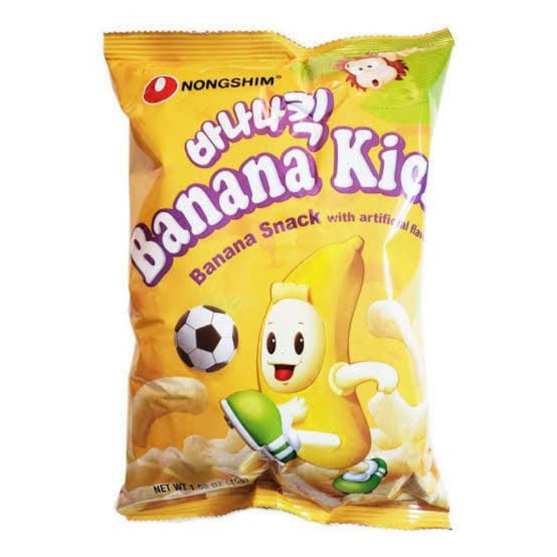 Nongshim Korean Snack Banana Kick 45gr Shopee Singapore