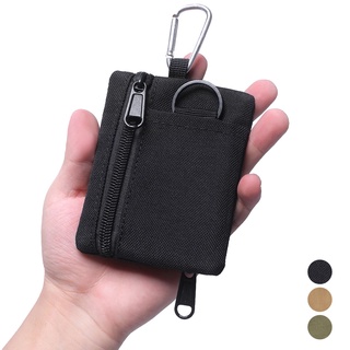 Wallet EDC Molle Pouch Portable Key Card Case Outdoor Sports Coin Purse Hunting Bag Zipper Pack Multifunctional Bag