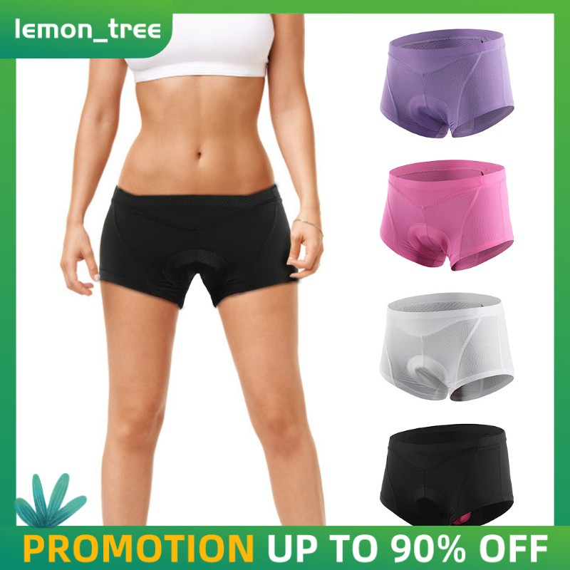 womens padded cycle underwear