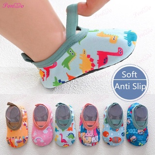 6Months-4Years Baby Shoes Anti Slip Soft Shoes for Baby Toddler Pre-Walker Cute Cartoon Dinosaur Footwear