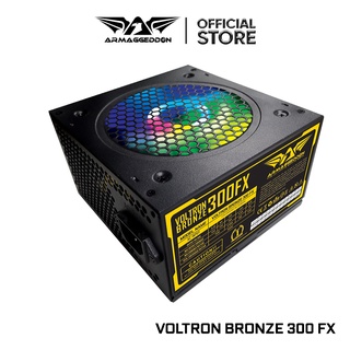 Armaggeddon Voltron Bronze 300FX Power Supply With 120mm LED Fan | Pure Power Rated 300 Watts