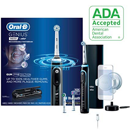 oral b brush heads black