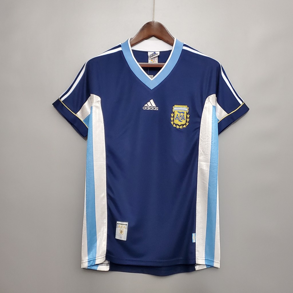 retro argentina football shirt