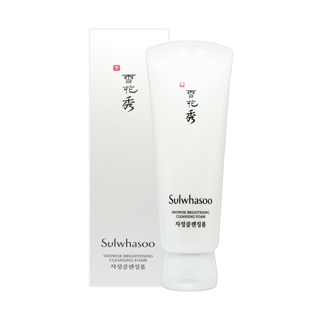 sulwhasoo snowise brightening cleansing foam 150ml
