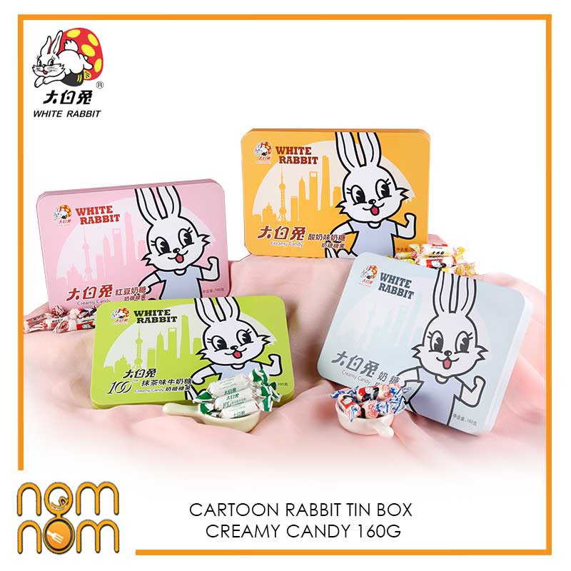 White Rabbit Candy Tin