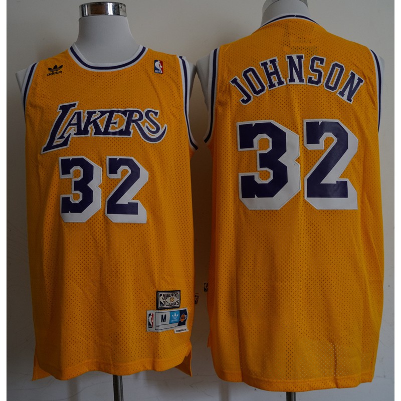 magic johnson adidas jersey