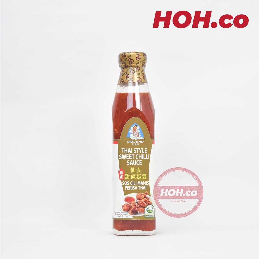 Angel Brand Thai Style Sweet Chili Sauce Sos Cili Manis Perisa Thai Halal 仙女牌泰式甜辣椒酱 330gm Shopee Singapore