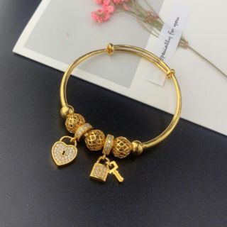 GELANG PANDORA ADJUSTABLE EMAS SUASA 18K Shopee Singapore