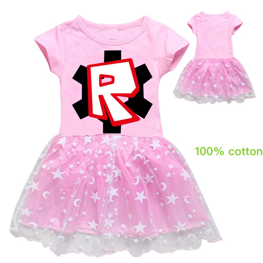 Cotton Short Sleeve Skirt Roblox Pleated Skirt Pink Princess Skirt Shopee Singapore - roblox tennis skirt