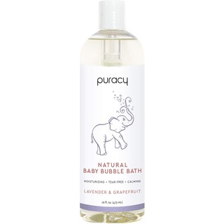 Puracy Natural Baby Bubble Bath, Sulfate-Free, Hypoallergenic, Lavender, Tear-Free 473ml #0