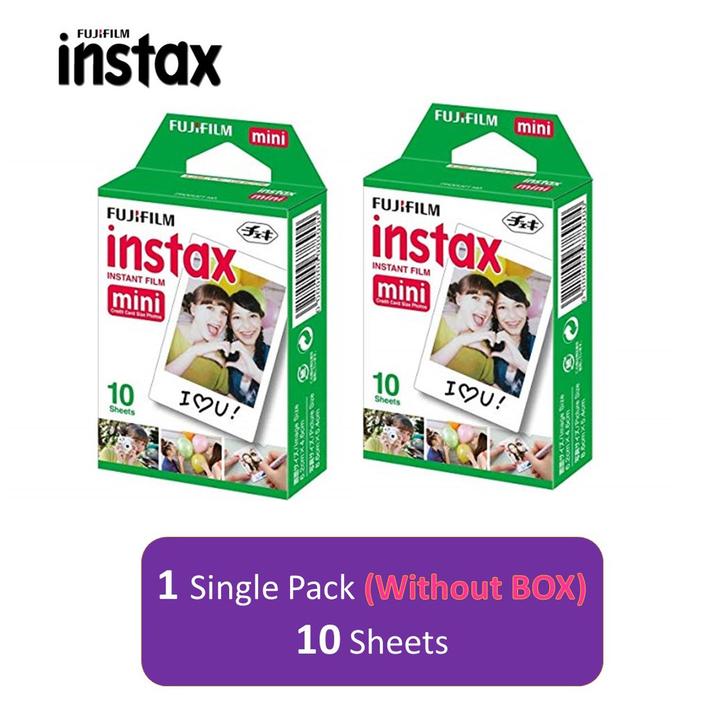Fujifilm Instax Plain Mini Film *Cheapest!* Expiry 02/20 Shopee Singapore