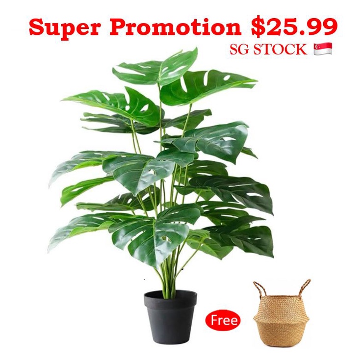 [SG SELLER] Artificial Plant Fake Plants Potted Plant with plant pot