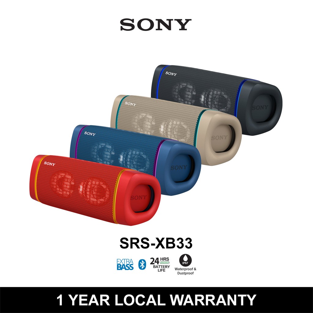 sony srs xb33