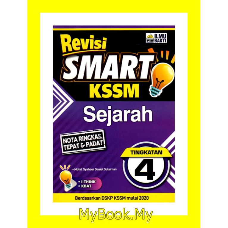 Myb Book Notes Smart Revision Kssm Tingkan 4 History Bakti Science Shopee Singapore